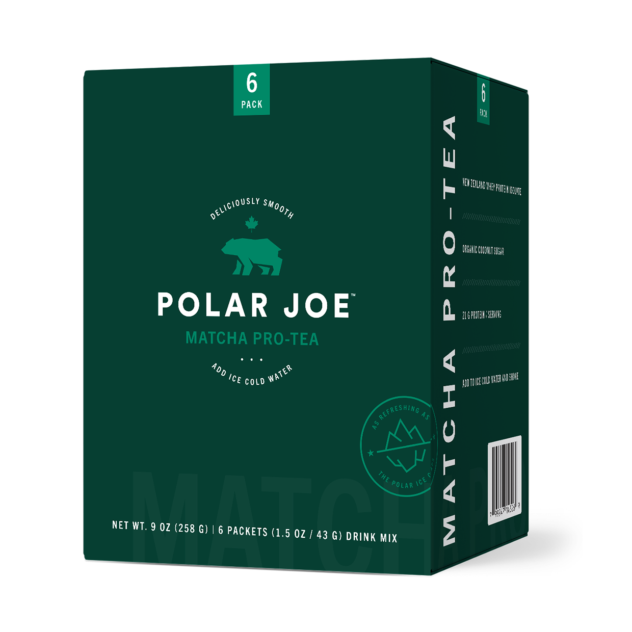 M -6-Pack Box of Singles - Matcha Pro-Tea